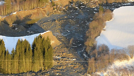 Žemės nuo&scaron;liauža Norvegijoje