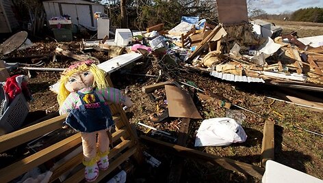 Tornado padariniai