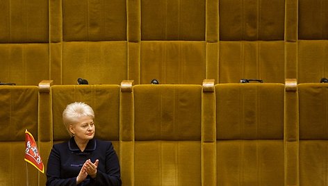 Lietuvos prezidentė Dalia Grybauskaitė