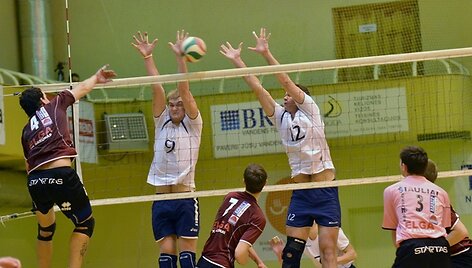 Tinklinio rungtynių akimirka