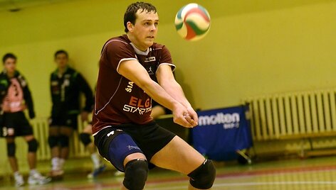 Tinklinio rungtynių akimirka