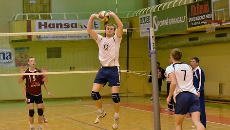 Tinklinio rungtynių akimirka