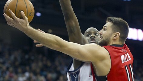 Linas Kleiza ir Johanas Petro