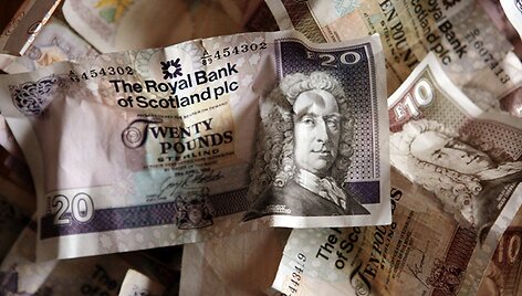 &bdquo;Royal Bank of Scotland&ldquo; banknotai