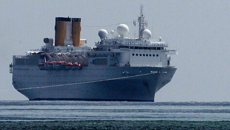 Tempiamas &bdquo;Costa Allegra&ldquo; kruizinis laivas