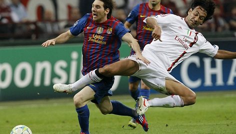 Lionelis Messi ir Alessandro Nesta