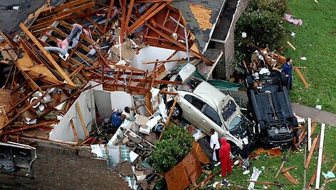 Tornado padariniai