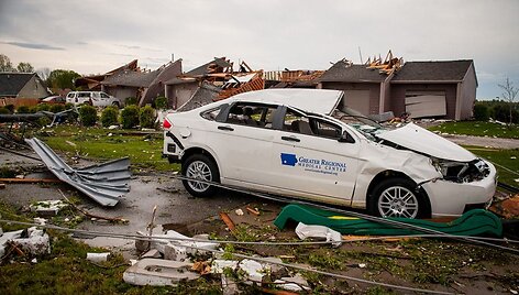 Tornado padariniai 