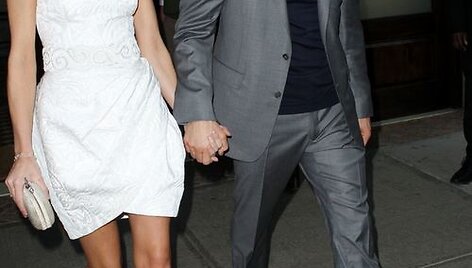 Jasonas Stathamas ir Rosie Huntington-Whiteley