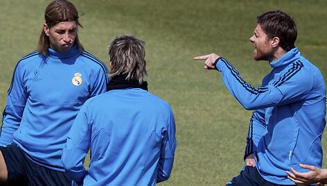 Madrido &bdquo;Real&ldquo; futbolininkų treniruotė
