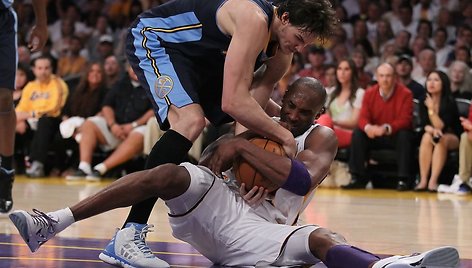 Danilo Gallinari ir Kobe Bryantas