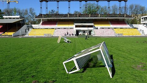 Vandalų nuniokotas &bdquo;Žalgirio&ldquo; stadionas