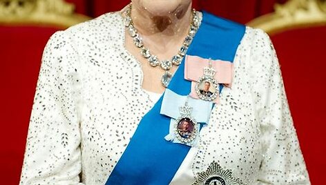 Va&scaron;kinė Didžiosios Britanijos karalienės Elizabeth II figūra