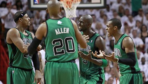 Bostono &bdquo;Celtics&ldquo; krep&scaron;ininkai