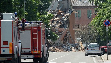 Žemės drebėjimo Italijoje padariniai