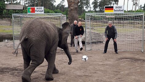Nelly ir buvęs Vokietijos futbolo rinktinės vartininkas Seppas Maieras (de&scaron;inėje)