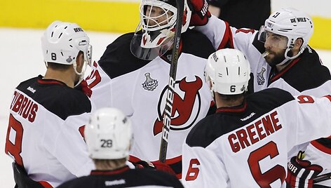 &bdquo;Devils&ldquo; ledo ritulininkai džiaugiasi pergale