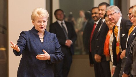 Lietuvos prezidentė Dalia Grybauskaitė