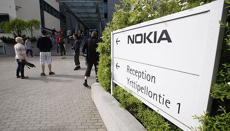 &bdquo;Nokia&ldquo; darbuotojai atvažiavo į susirinkimą