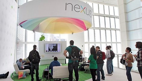 „Nexus 7“ stendas „Google I/O“ konferencijoje