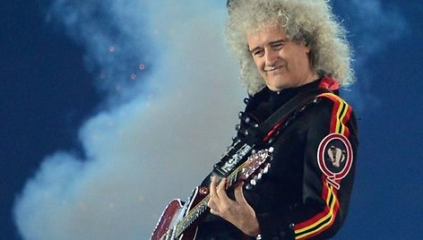 „Queen“ gitaristas Brianas May