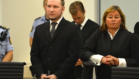 Andersas Behringas Breivikas Oslo teisme