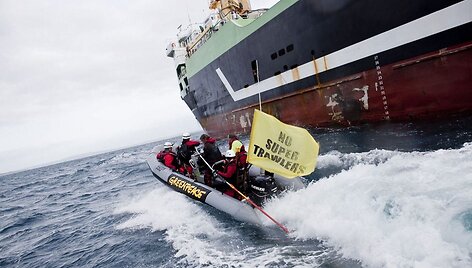 &bdquo;Greenpeace&ldquo; aktyvistų protestas 