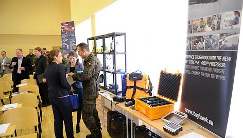 Saugumo pratybų akimirka