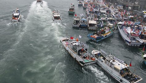 Taivano žvejų flotilė 