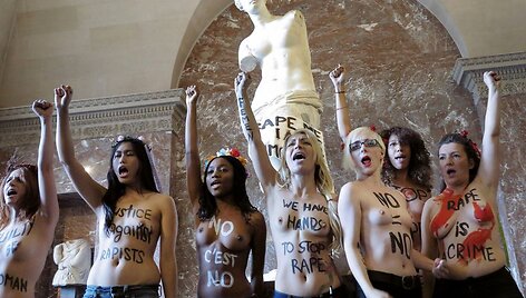 &bdquo;Femen&ldquo; aktyvisčių protestas
