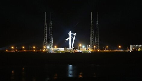 &bdquo;SpaceX&ldquo; raketos pakilimas