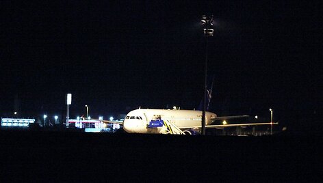 Sirijos keleivinis lėktuvas &bdquo;Airbus A 320&ldquo; Ankaroje