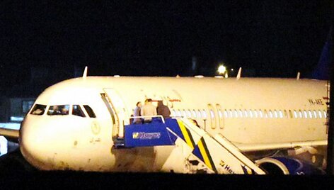 Sirijos keleivinis lėktuvas &bdquo;Airbus A 320&ldquo; Ankaroje