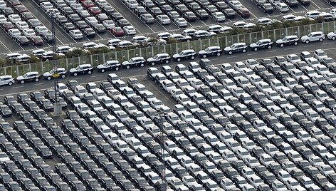 Eksportui paruo&scaron;ti nauji automobiliai