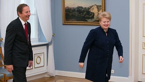 Deividas Matulionis ir Dalia Grybauskaitė