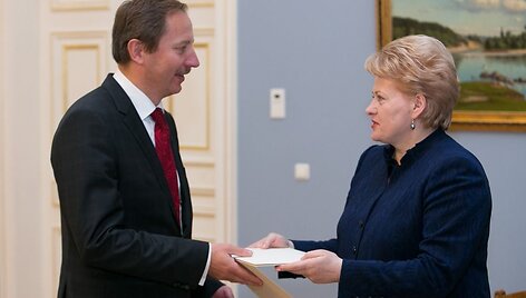 Deividas Matulionis ir Dalia Grybauskaitė