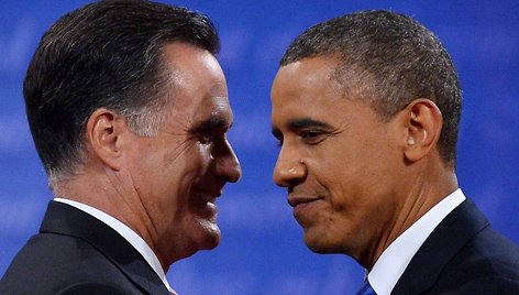 Mittas Romney ir Barackas Obama