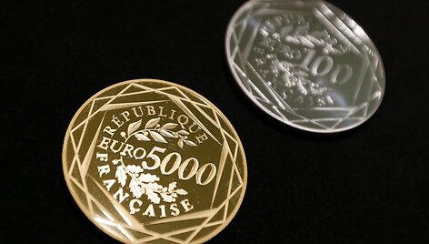 5000 eurų moneta