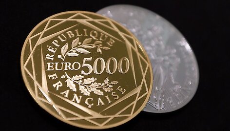 5000 eurų moneta