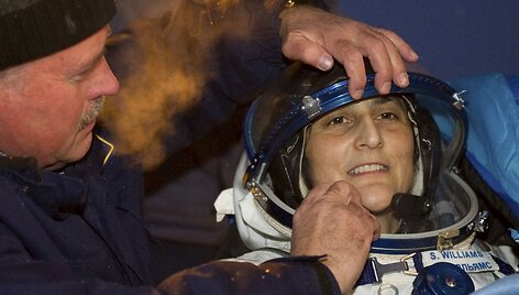 JAV astronautė Sunita Williams