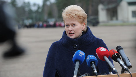 Prezidentė Dalia Grybauskaitė Rukloje