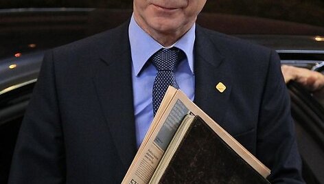 Europos Vadovų Tarybos pirmininkas Hermanas Van Rompuy