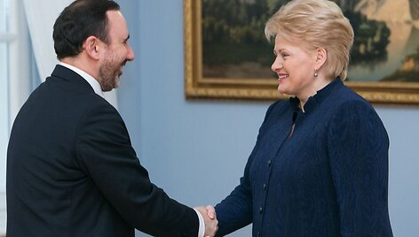 Arūnas Gelūnas ir Dalia Grybauskaitė