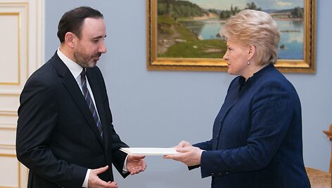 Arūnas Gelūnas ir Dalia Grybauskaitė