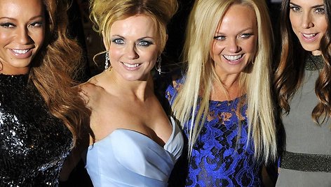 Melanie Brown, Geri Halliwell, Emma Bunton ir Melanie Chisholm