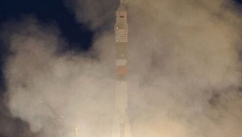 &bdquo;Sojuz TMA-07M&ldquo; raketos pakilimas