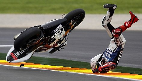 Jorge Lorenzo avarija