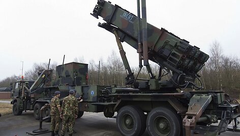 &bdquo;Patriot&ldquo; raketų paleidimo sistema