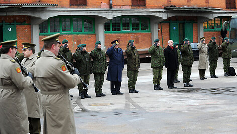 I&scaron;lydėtuvių ceremonijos akimirka