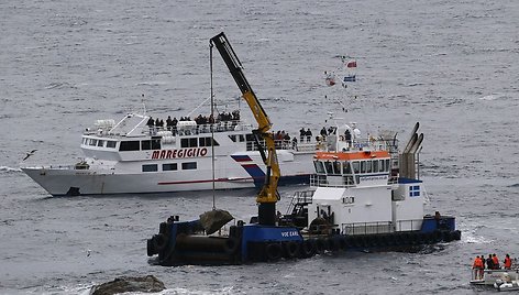 „Costa Concordia“ kruizinio laivo tragedijos metinių minėjimas